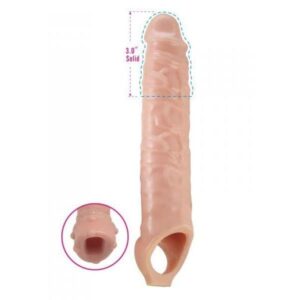 Duża długa nakładka na penisa sex przedłużka 28cm