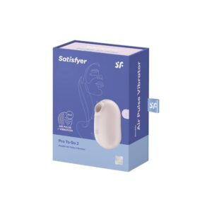 Stymulator powietrzny Satisfyer Pro To Go 2 beżowy